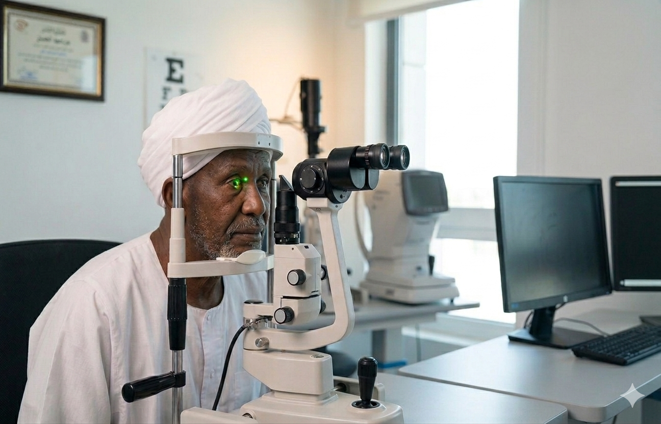 علاج اعتلال الشبكية السكري للسودانيين في مصر: د. محمود حسلن يوضح كيف تحمي نظرك من السكري؟